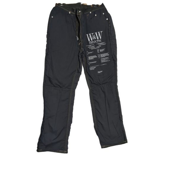 * NEW* W &W Wash & Wear Men's Genuine Leather Size 28 - Picture 5 of 16